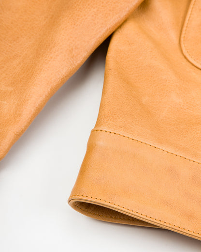 Freenote Grafton Leather Jacket - Tan Horsehide - Standard & Strange