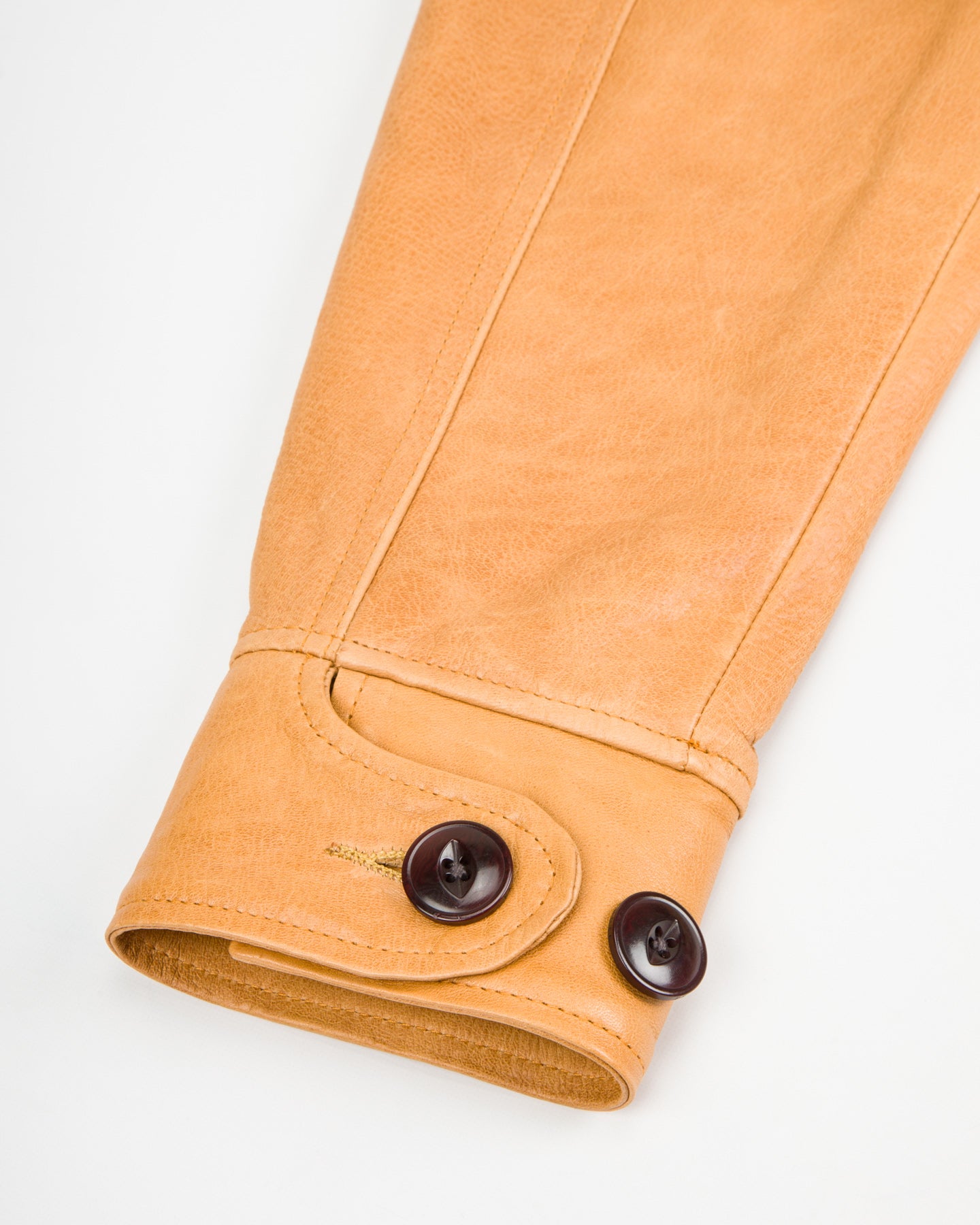 Freenote Grafton Leather Jacket - Tan Horsehide - Standard & Strange