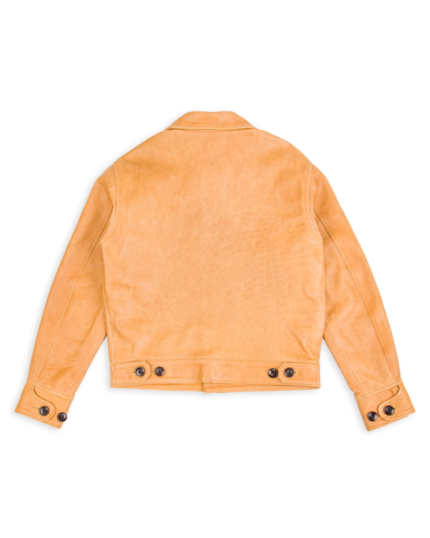 Freenote Grafton Leather Jacket - Tan Horsehide - Standard & Strange