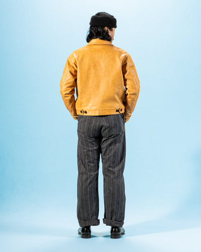 Freenote Grafton Leather Jacket - Tan Horsehide - Standard & Strange