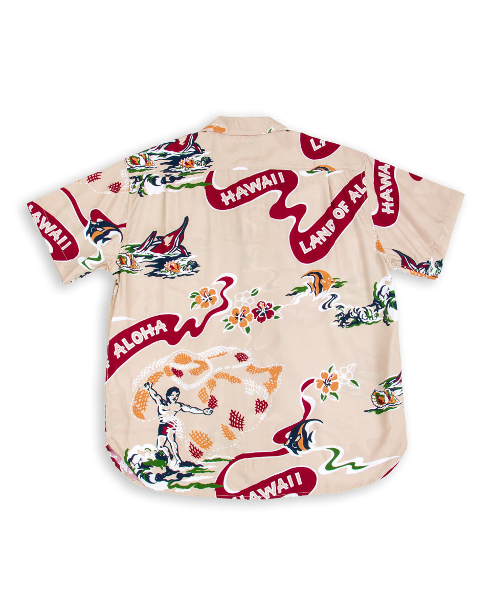 Freenote Hawaiian Shirt - Sand Aloha - Standard & Strange