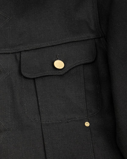 Freenote High Low Jacket - Aces High 14oz Black - Standard & Strange