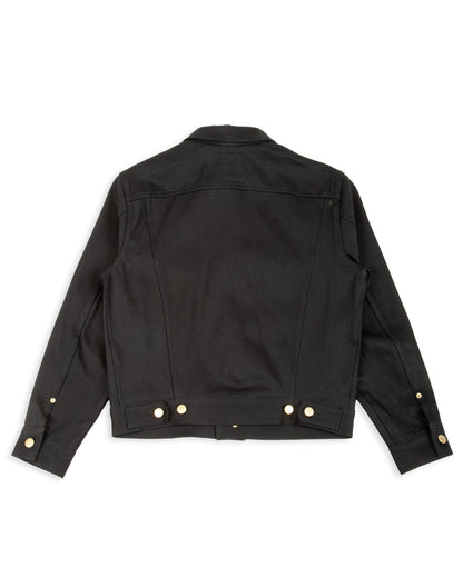 Freenote High Low Jacket - Aces High 14oz Black - Standard & Strange