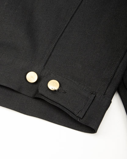 Freenote High Low Jacket - Aces High 14oz Black - Standard & Strange