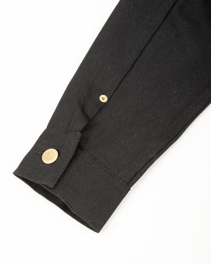 Freenote High Low Jacket - Aces High 14oz Black - Standard & Strange