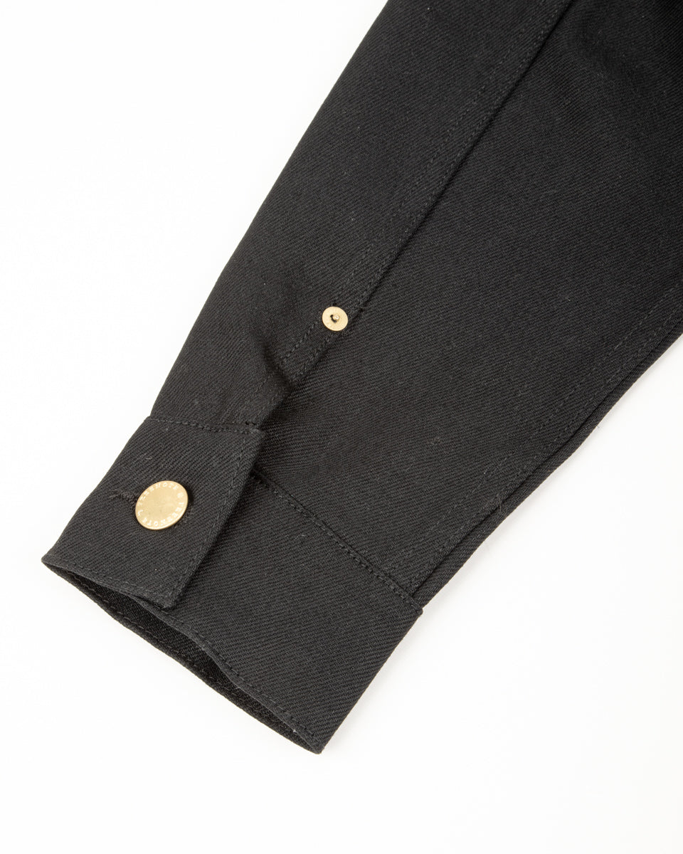 Freenote High Low Jacket - Aces High 14oz Black - Standard & Strange