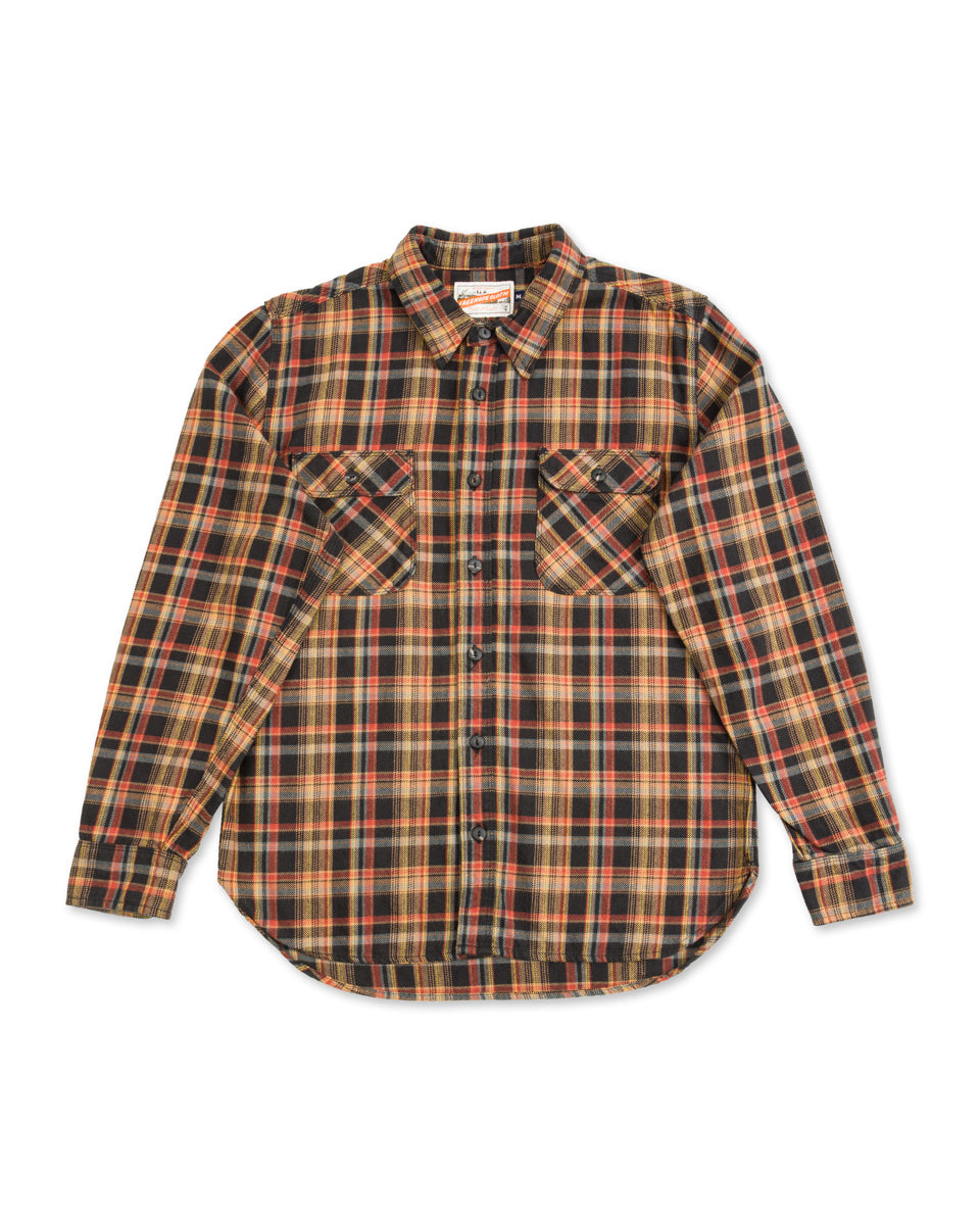 Freenote Jepson Shirt - Black Plaid - Standard & Strange