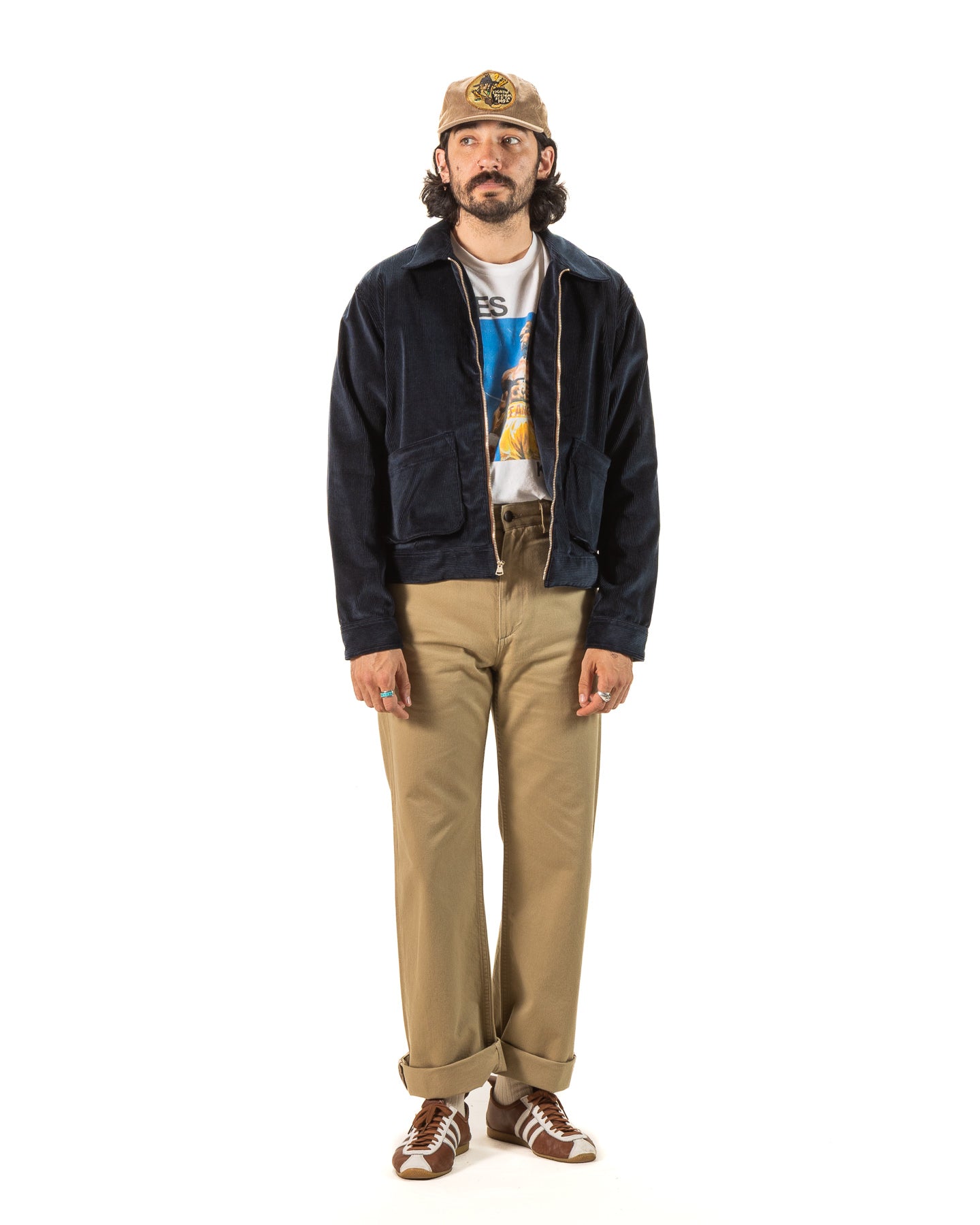 Meeks Jacket - Navy Corduroy – Standard & Strange