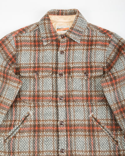Mendon Overshirt - Hexagon Dobby Wool Plaid