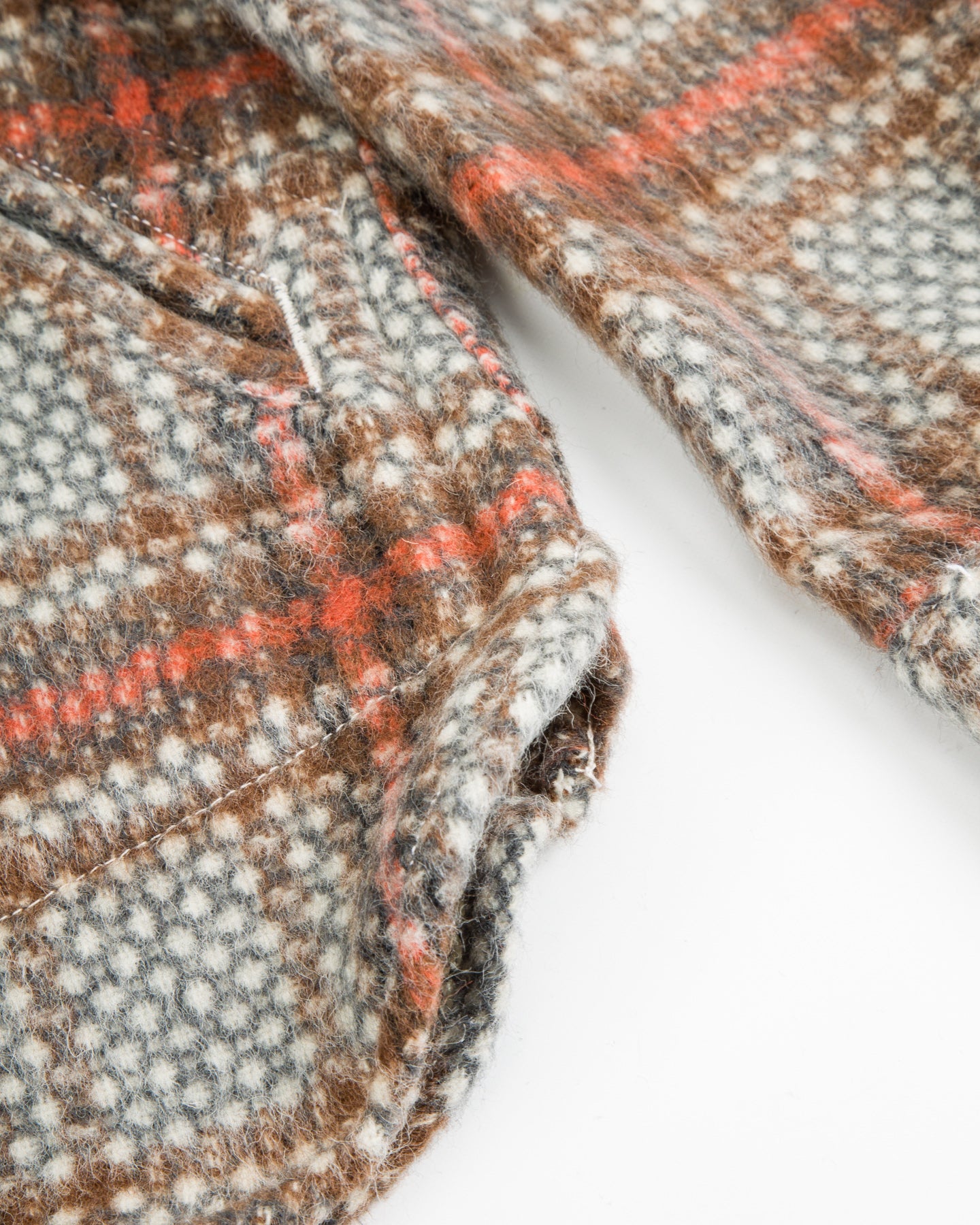 Mendon Overshirt - Hexagon Dobby Wool Plaid