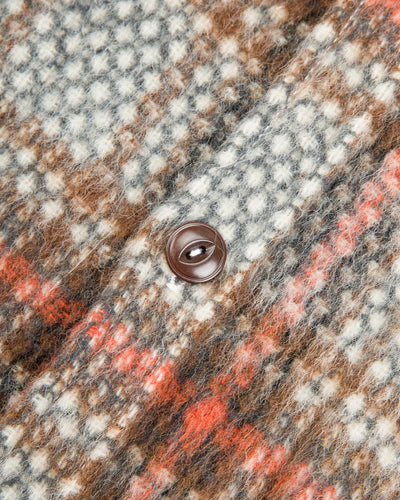 Mendon Overshirt - Hexagon Dobby Wool Plaid