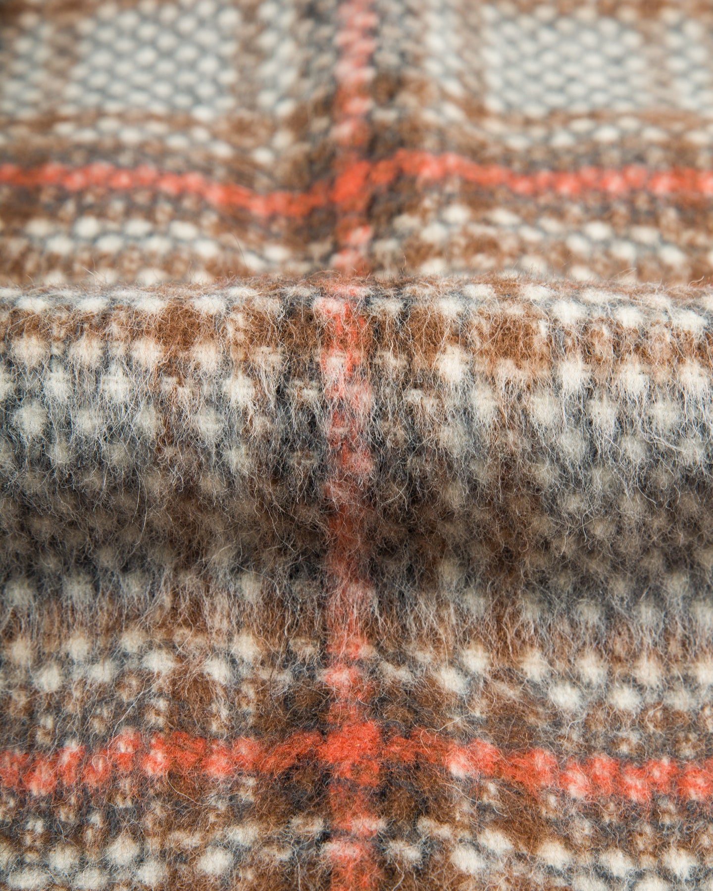 Mendon Overshirt - Hexagon Dobby Wool Plaid