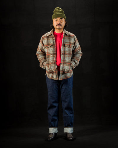 Mendon Overshirt - Hexagon Dobby Wool Plaid