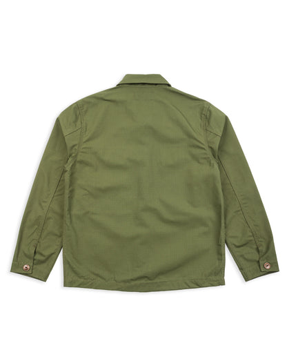 Freenote Midway CPO Shirt - Olive Ripstop - Standard & Strange