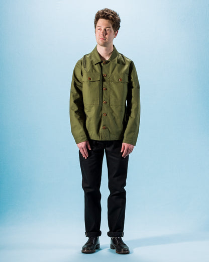 Freenote Midway CPO Shirt - Olive Ripstop - Standard & Strange