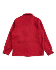 Freenote Midway Wool CPO Shirt - Red - Standard & Strange