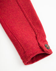 Freenote Midway Wool CPO Shirt - Red - Standard & Strange