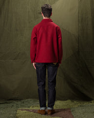 Freenote Midway Wool CPO Shirt - Red - Standard & Strange