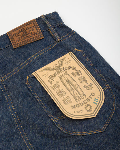 Freenote Modesto Straight Fit- 13oz Natural Rinsed Denim - Standard & Strange