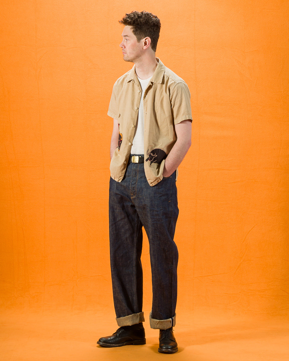 Freenote Modesto Straight Fit- 13oz Natural Rinsed Denim - Standard & Strange