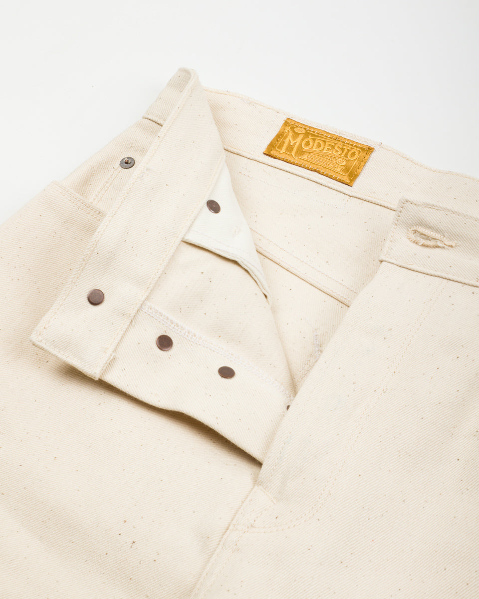 Freenote Modesto Straight Fit - 14oz Ecru Denim - Standard & Strange