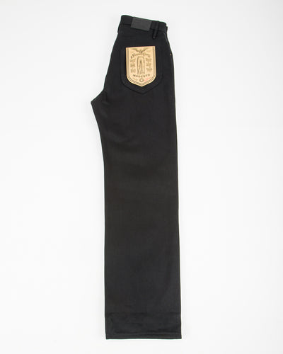 Freenote Modesto Straight Fit - 15.75oz Black/Black - Standard & Strange