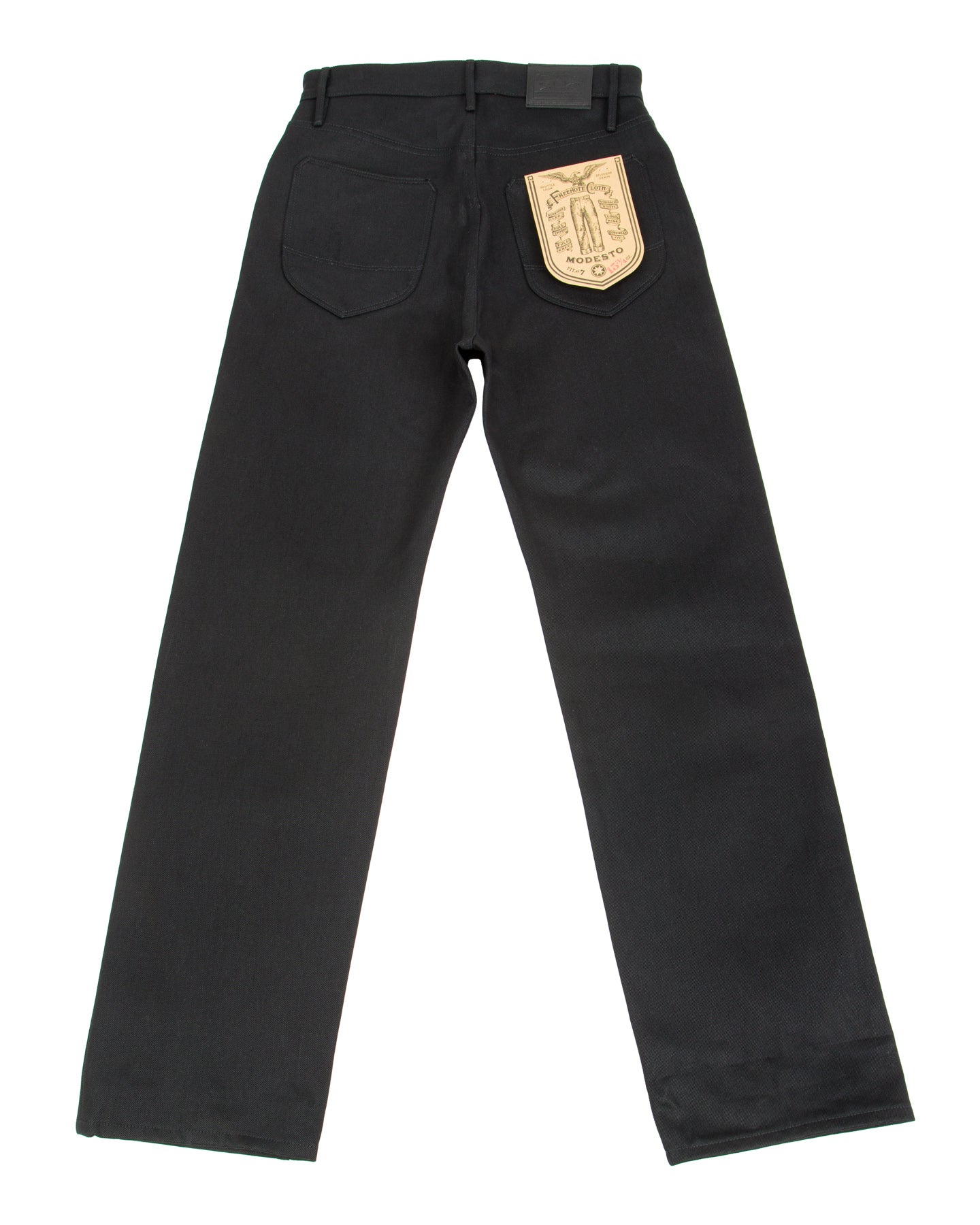 Modesto Straight Fit - 15.75oz Black/Black – Standard & Strange