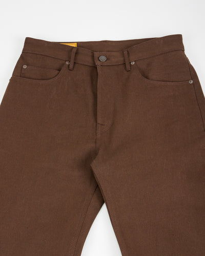 Freenote Modesto Straight Fit - 15oz Dark Brown Denim - Standard & Strange