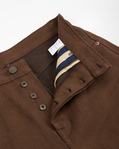 Freenote Modesto Straight Fit - 15oz Dark Brown Denim - Standard & Strange