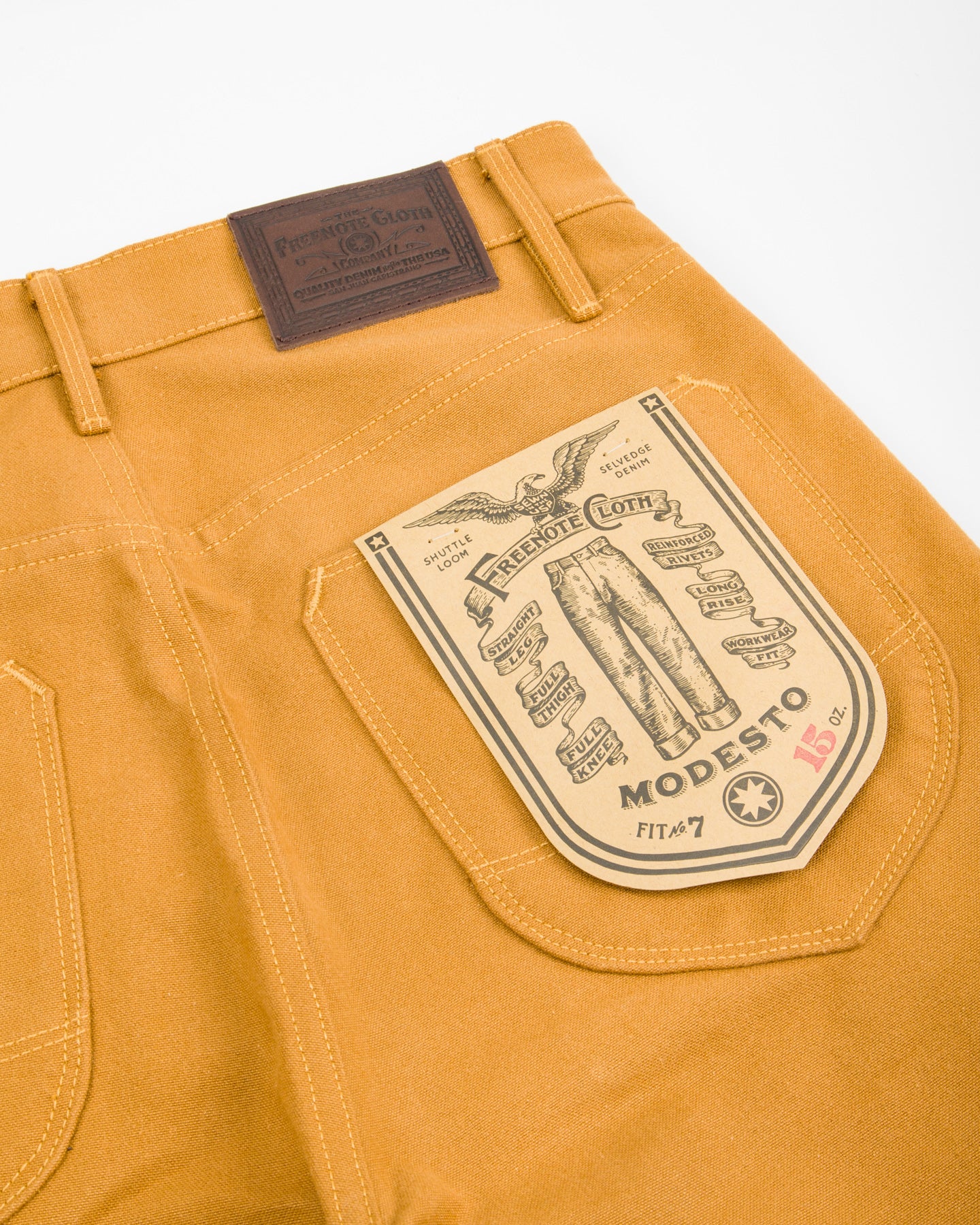 Modesto Straight Fit - 15oz Duck Canvas