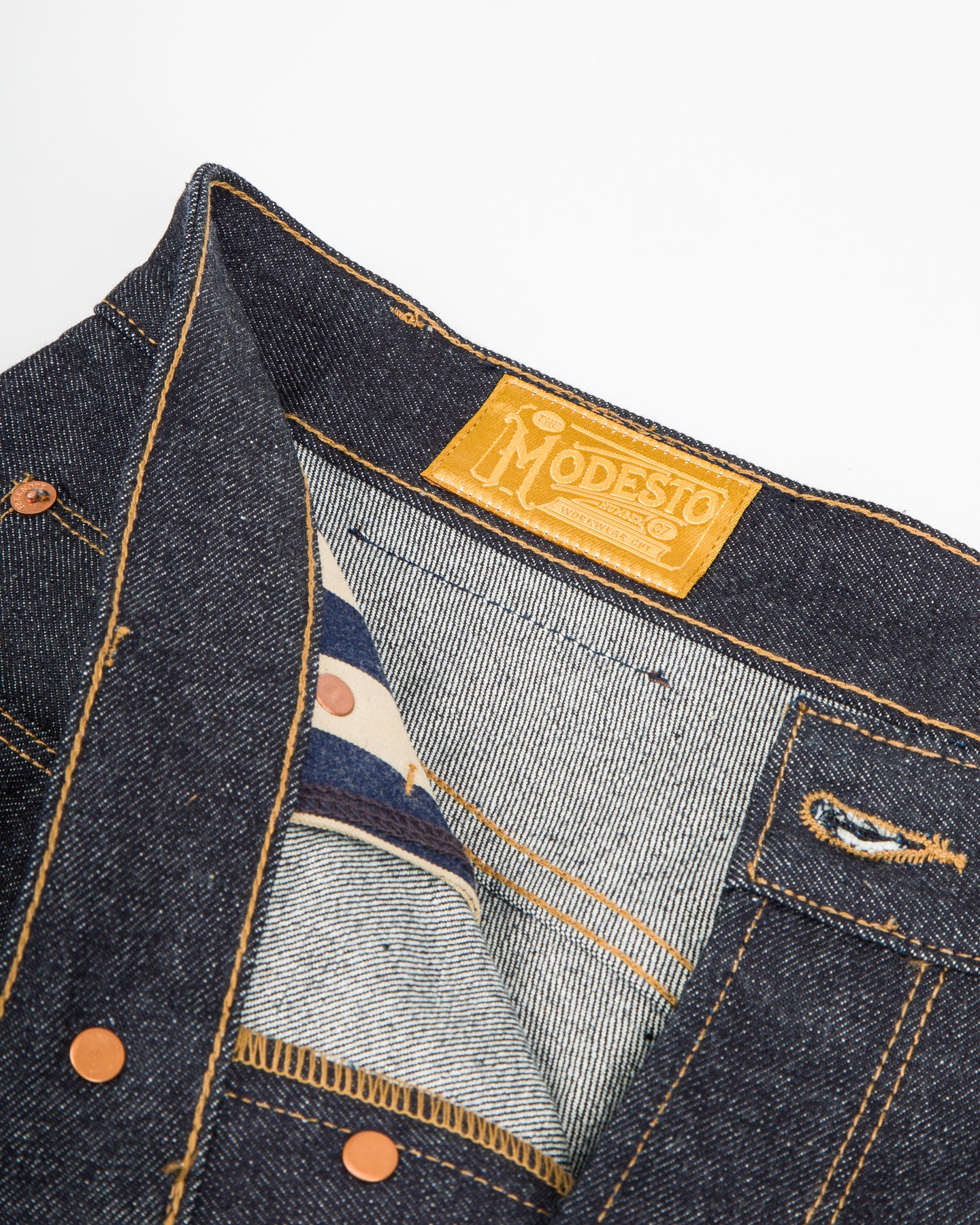 Modesto Workwear Cut - 15oz Kaihara Unsinged Denim – Standard