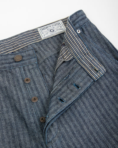 Freenote Ortega Pant - 13oz Grey Herringbone - Standard & Strange