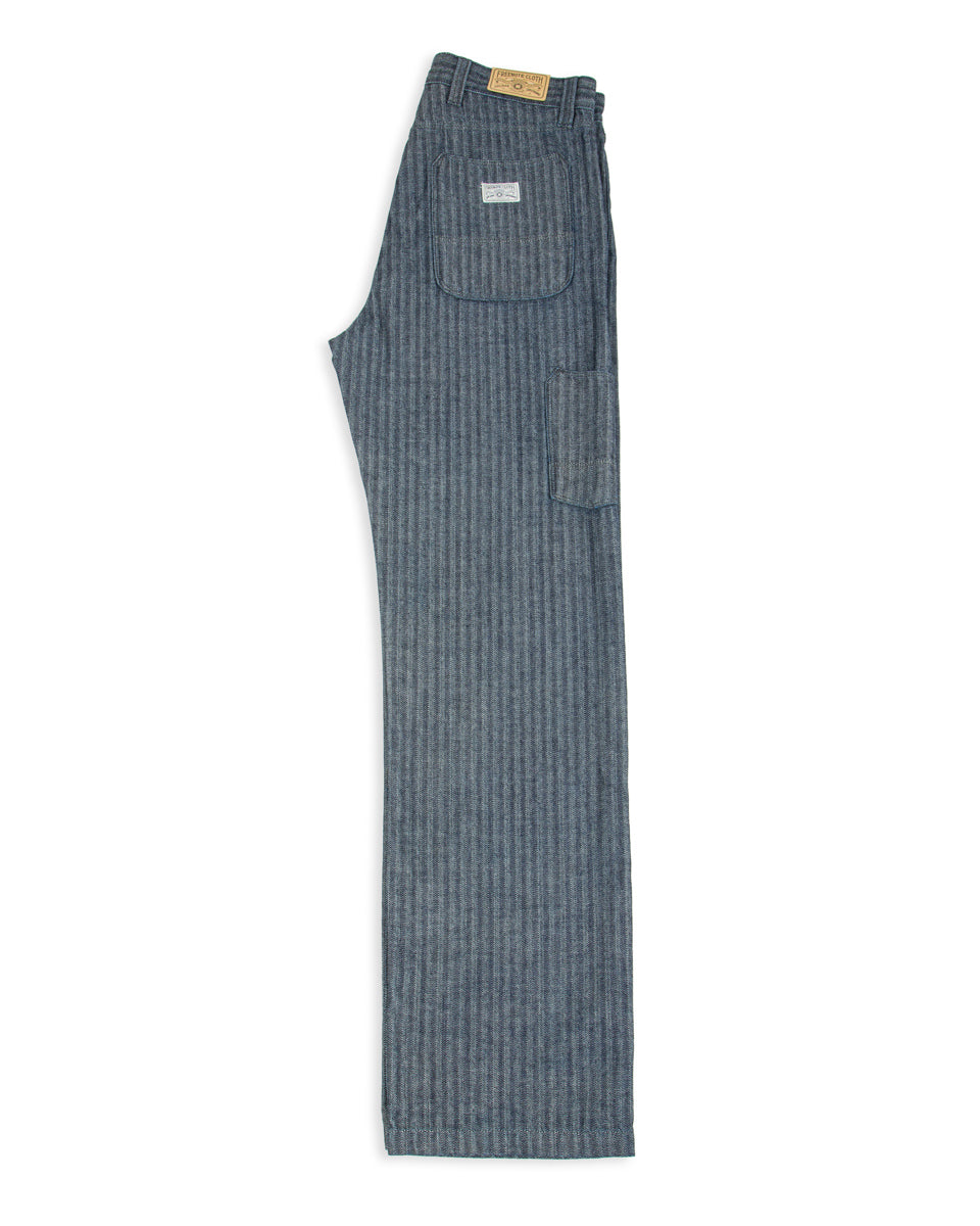 Ortega Pant - 13oz Grey Herringbone – Standard & Strange