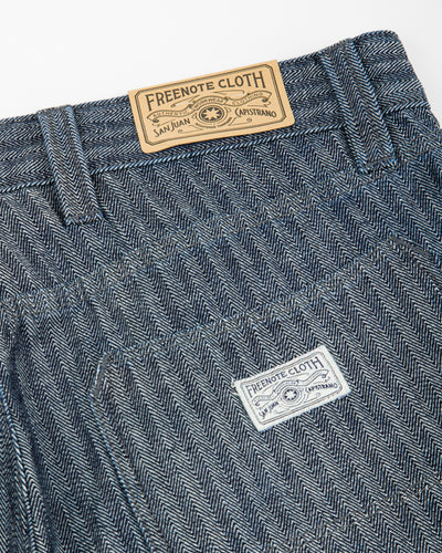 Freenote Ortega Pant - 13oz Grey Herringbone - Standard & Strange
