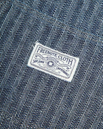 Freenote Ortega Pant - 13oz Grey Herringbone - Standard & Strange