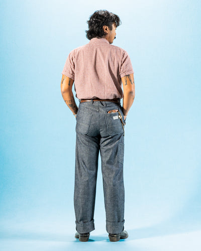 Freenote Ortega Pant - 13oz Grey Herringbone - Standard & Strange