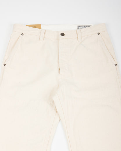 Freenote Ortega Pant - 13oz Natural Herringbone - Standard & Strange