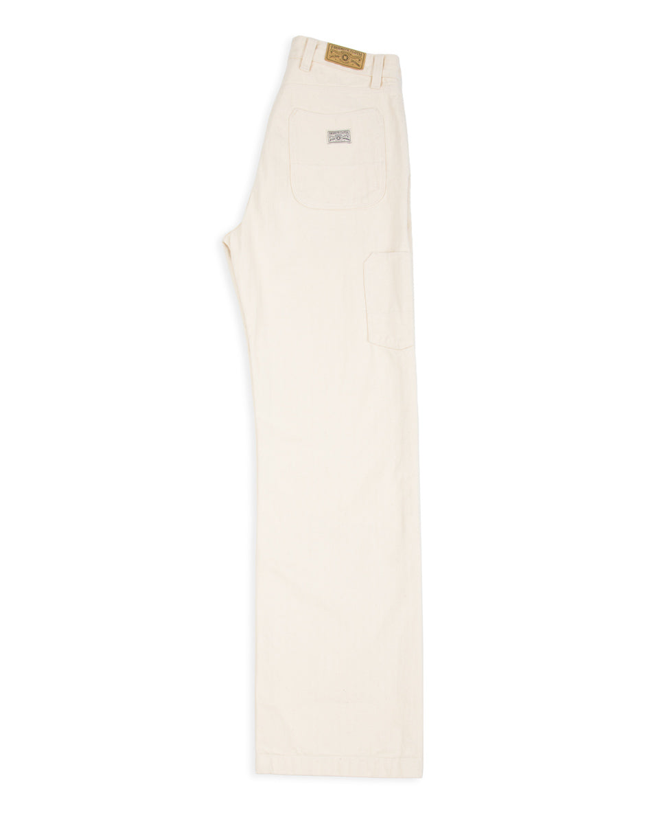 Ortega Pant - 13oz Natural Herringbone – Standard & Strange