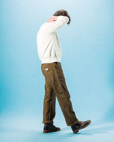 Freenote Ortega Pant - Brown Herringbone Dobby - Standard & Strange