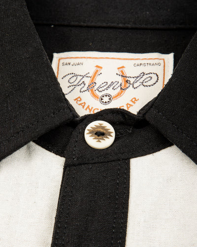 Freenote Packard Western Shirt - Black Combo - Standard & Strange