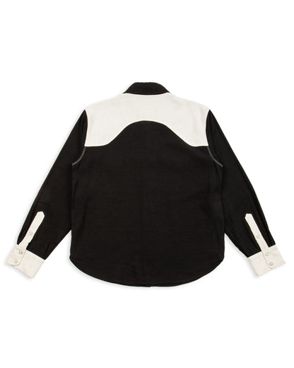 Freenote Packard Western Shirt - Black Combo - Standard & Strange