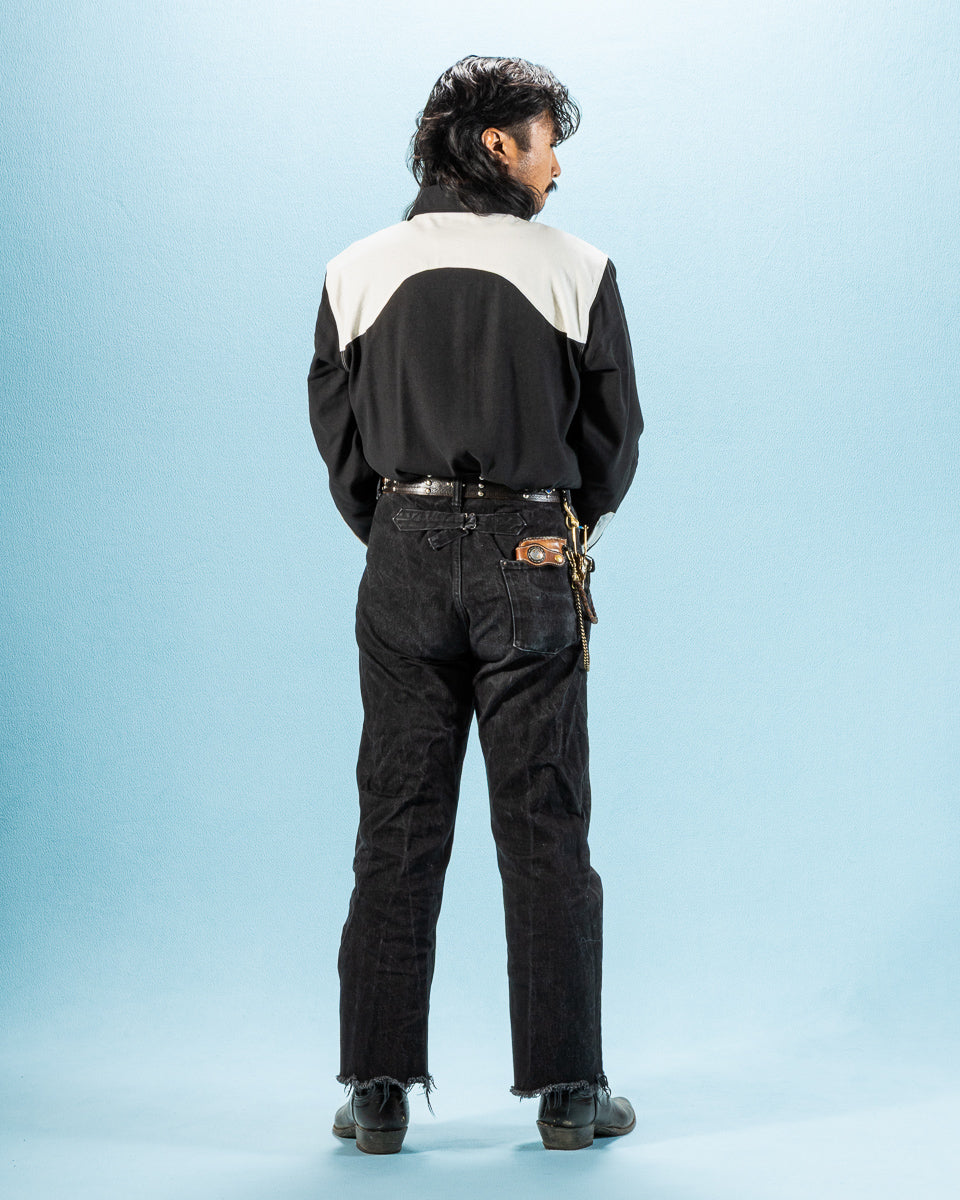 Freenote Packard Western Shirt - Black Combo - Standard & Strange