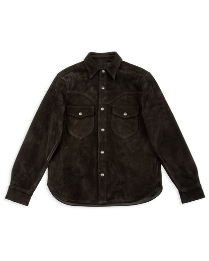 Freenote Packard Western Shirt - Black Goatskin - Standard & Strange