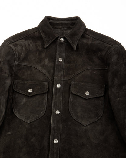 Freenote Packard Western Shirt - Black Goatskin - Standard & Strange
