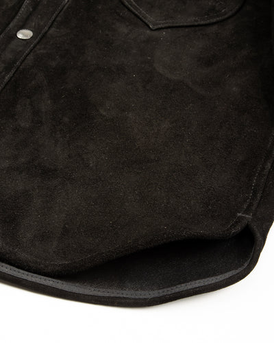 Freenote Packard Western Shirt - Black Goatskin - Standard & Strange