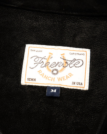 Freenote Packard Western Shirt - Black Goatskin - Standard & Strange