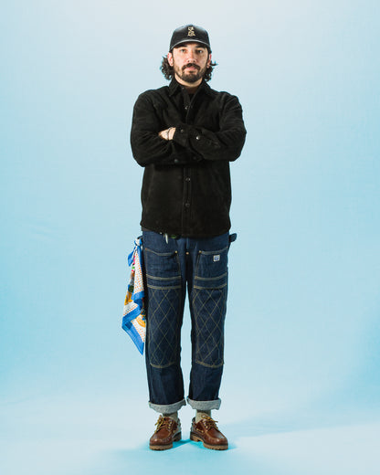 Freenote Packard Western Shirt - Black Goatskin - Standard & Strange