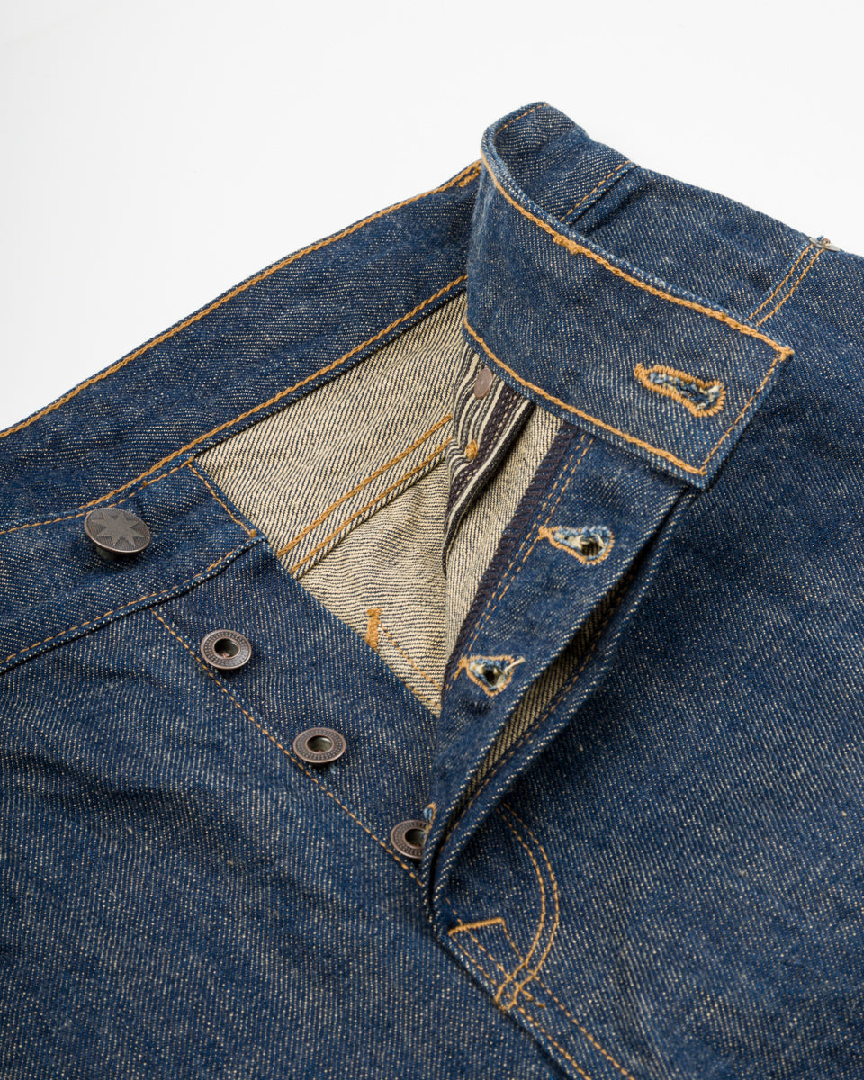 Freenote Portola Classic Taper - 13oz Natural Rinsed Denim - Standard & Strange