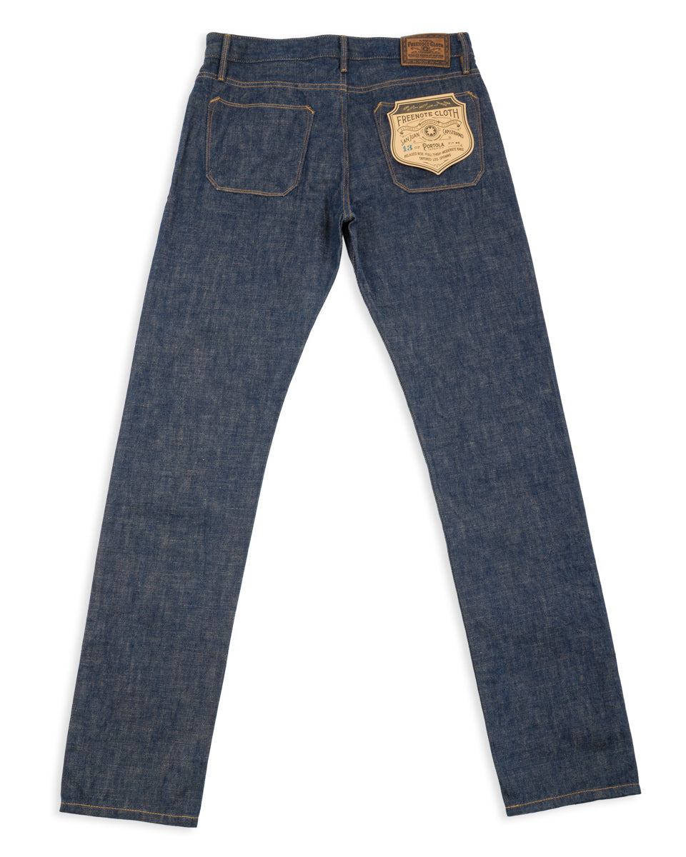 Freenote Portola Classic Taper - 13oz Natural Rinsed Denim - Standard & Strange