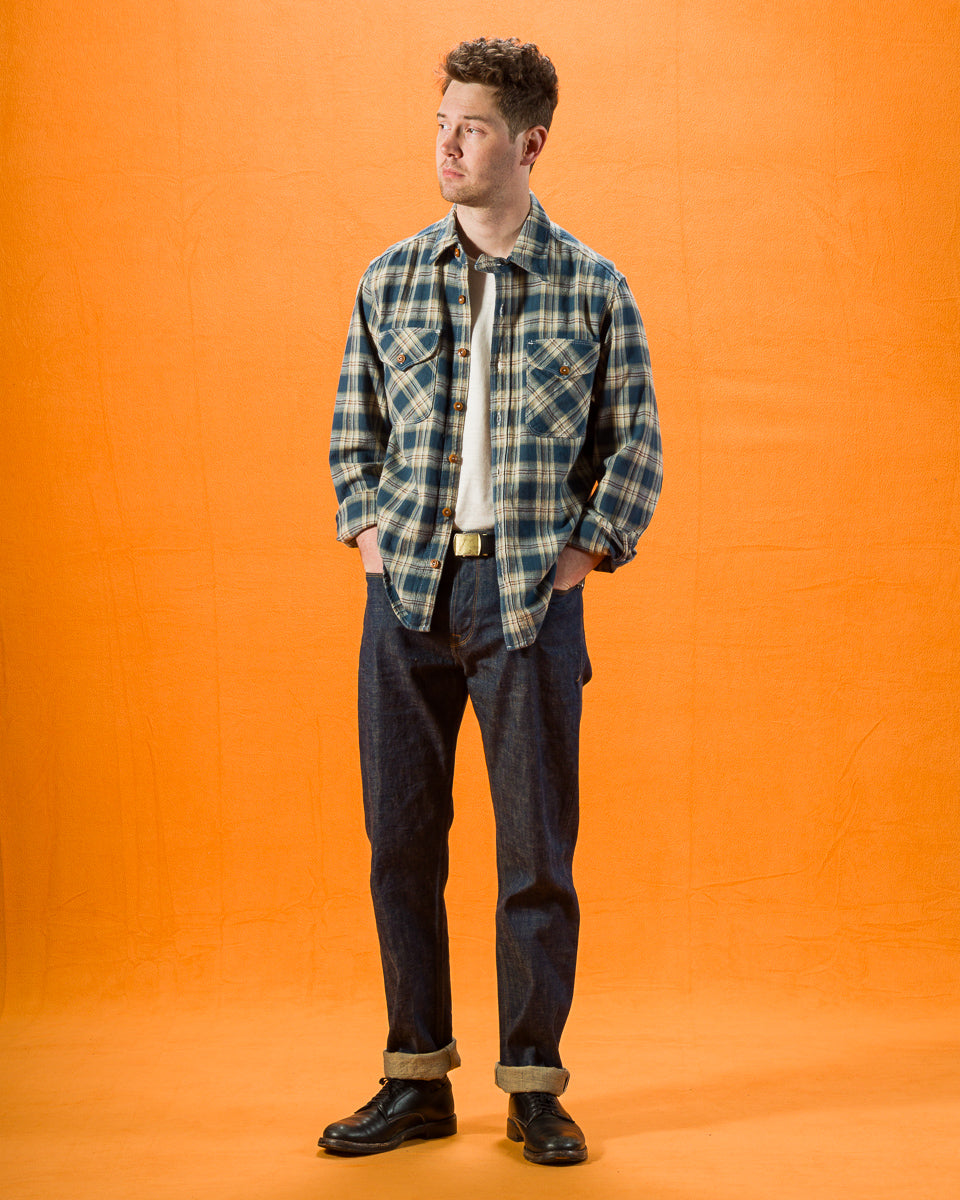 Freenote Portola Classic Taper - 13oz Natural Rinsed Denim - Standard & Strange